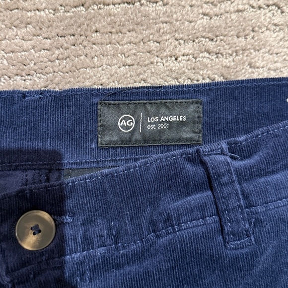 AG Stella Wide Cord In Deep Trenches size 30 - Picture 7 of 9